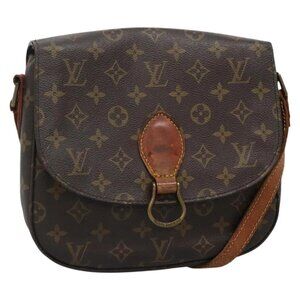 LOUIS VUITTON Monogram Saint Cloud GM Shoulder Bag M51242 LV Auth ep10579